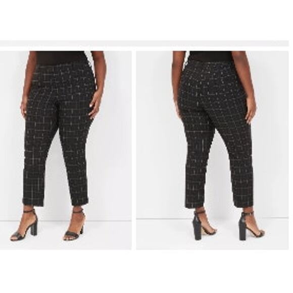 New NWT Lane Bryant The 4 Season Slim Ankle Mid- Rise Pant Size 18 Plus‎ - Picture 1 of 11